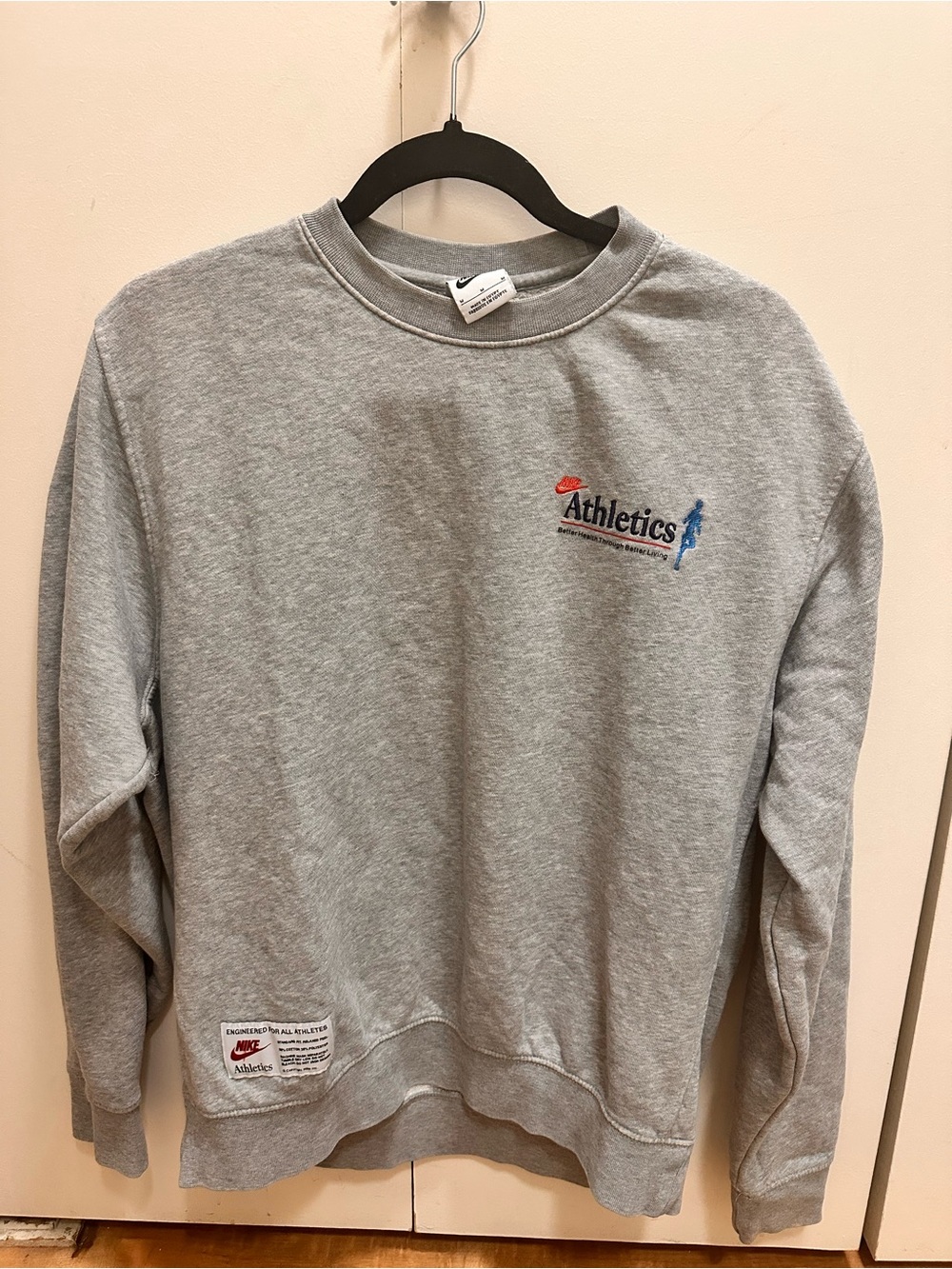 Nike Athletics Grey Crewneck Sweatshirt